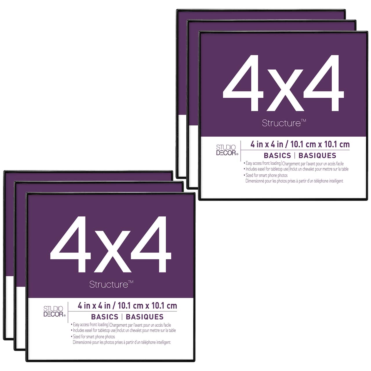 6 Pack: Black Frame, Basics by Studio Décor®